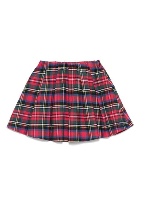 Gonna bambina con logo SAINT BARTH | MICH001 MICHELLE JR00489G FLANNEL TARTAN 4151